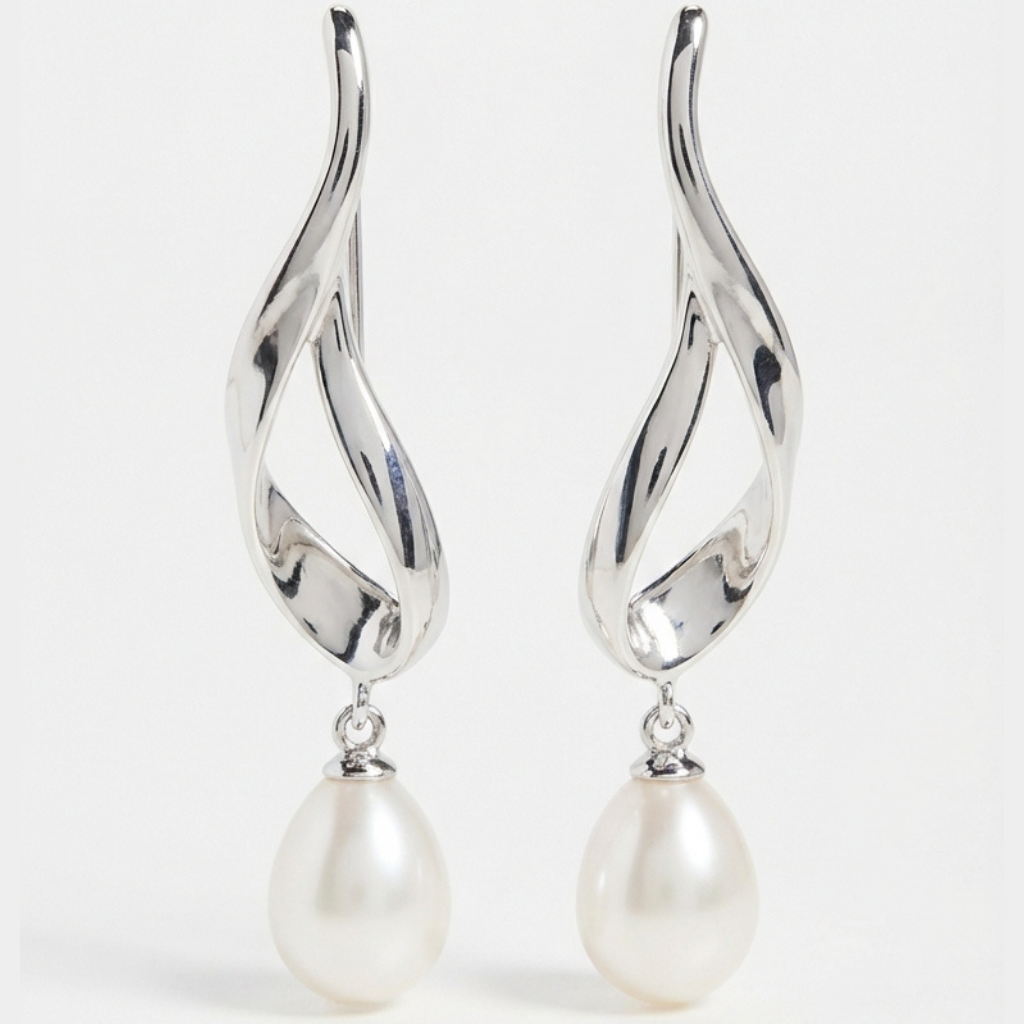 Astra Drop Earrings — front view