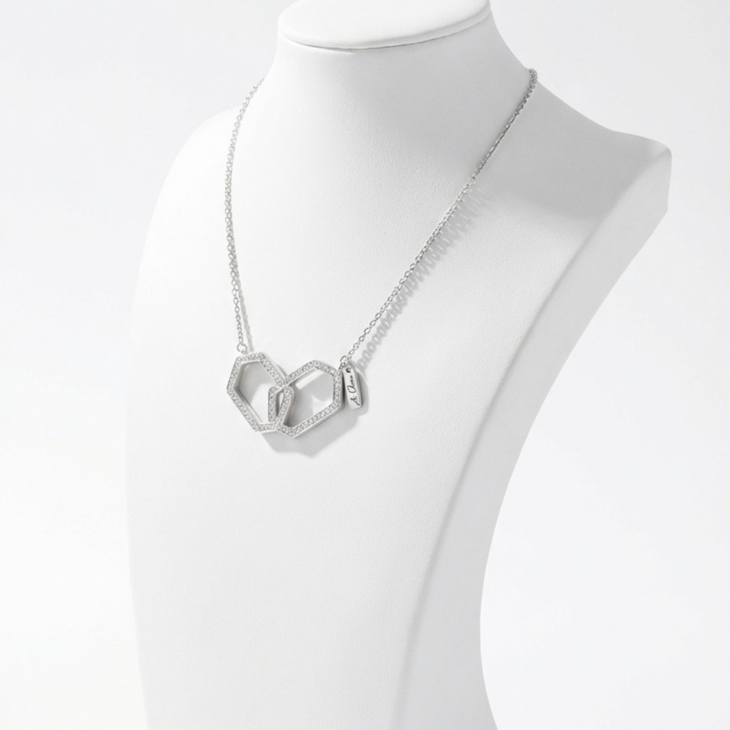 Eclipse Luxury Signature Necklace — front view